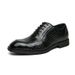 2025 Spring And Autumn New Business Formal Office Leather With Pointed Stone Pattern Emed Fashion Large Men's Shoes_vogvips.com