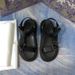 Versatile Fashion And Summer Open-Toe Thick-Soled Velcro Outdoor Ins Roman Sandals_vogvips.com