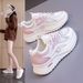 Women's Breathable Mesh Sports Shoes 2026 New Spring/Autumn Model Middle School Students, Lightweight Soft-Soled White_vogvips.com