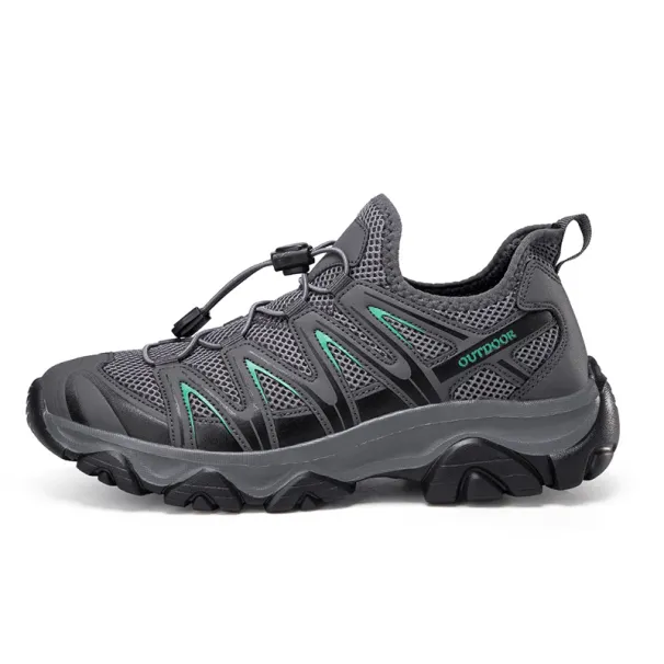 Outdoor Hiking Shoes Men Comfortable Anti-slip Flat Casual Sneakers Women Men Soft Breathable Low-top Running Shoes Men_vogvips.com