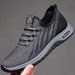 Spring/Summer Thin Breathable Mesh Trendy Lace Up Men's Lightweight Sports Running Shoes_vogvips.com