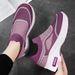 Women's Shoes Wind Thick-soled Heightening Shoes Breathable Single Shoes One Pedal Casual Shoes_vogvips.com