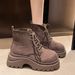 2025 British Style Martin For Women 2025 Autumn Winter New Fashion Versatile Height-Increasing Lightweight Petite Stylish_vogvips.com