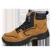Winter Men's Sports Korean Version Trendy High-Top Casual Fleece-Lined Snow Boots Men's Martin Boots Versatile Trendy Sh_vogvips.com