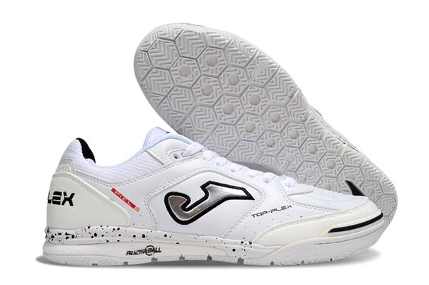 Low Flat With For Heel Anti-slip Indoor Use To Durable Suitable Resistant Shock-absorbing Twisting Sole JOMA IC Football Shoes_vogvips.com