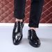 Euro Step First Layer Cowhide Brogue Carved Business British Formal Wedding Genuine Leather Casual Men's Shoes_vogvips.com