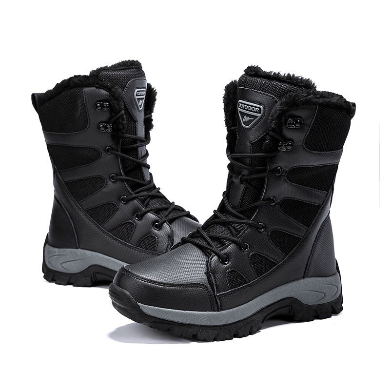 Women Waterproof Tactical Boots Hiking Military Outdoor Non-slip_vogvips.com