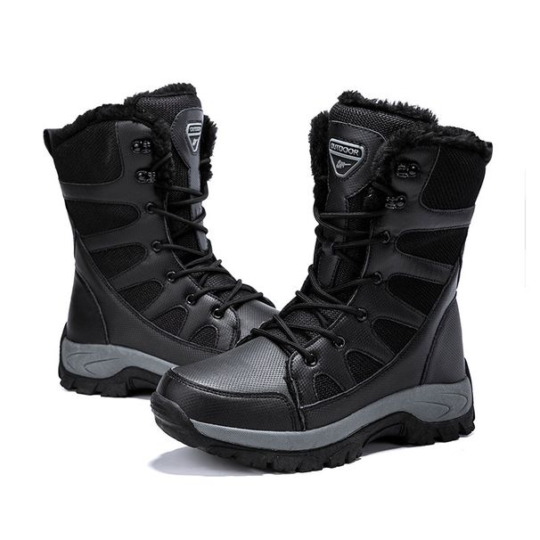 Women Waterproof Tactical Boots Hiking Military Outdoor Non-slip_vogvips.com