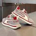 Men's Breathable Lightweight Mesh Platform Running Shoes Height Increasing Casual Dad Sneakers For Teenagers Trendy Fashion_vogvips.com