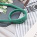 Shoelace Flat Solid Color Double Layer Terylene Cotton Shoe Accessories_vogvips.com