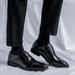Men's Genuine Leather Dress Shoes - Business Casual & Wedding Groom Oxfords, British Style Formal Shoes_vogvips.com
