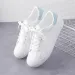 Women Sneakers 2024 Fashion Breathble Vulcanized Pu Leather Platform White Lace Up Casual Shoes Zapatos Mujer_vogvips.com