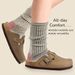 Bebealy Fashion Clogs For Women And Men Womens Suede Clogs-Mules Womens Mens House Slipers With Arch Support Soft Home Slippers_vogvips.com