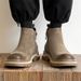 American Slip-On Martin Men's British Style Versatile Zipper Mid-Cut Short Boots_vogvips.com