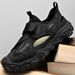 Men's Summer Sandals Hollow Breathable Closed-Toe Outdoor Casual Non-Slip Hiking Shoes, Large Size 46_vogvips.com