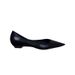 MTX Black Women's New Pointed High Heels French Style Flat Shoes Shallow Mouth Elegant Fashion Commuter Flats_vogvips.com