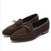 Men's Casual Shoes With Bowknot Genuine Suede Leather Trendy Party Wedding Loafers Flats Mens Driving Moccasins EUR Sizes 38-48_vogvips.com