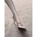 Chuyuji French-style Elegant Cross-strap Bow-tie Closed-toe Sandals Women, Suitable For Commuting, With Pointed Toe And_vogvips.com