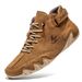 New 2025 Handmade Men Boots Design Sneakers Man Outdoor Casual Leather Men Shoes Ankle Boots Fall Breathable Hot Sale_vogvips.com