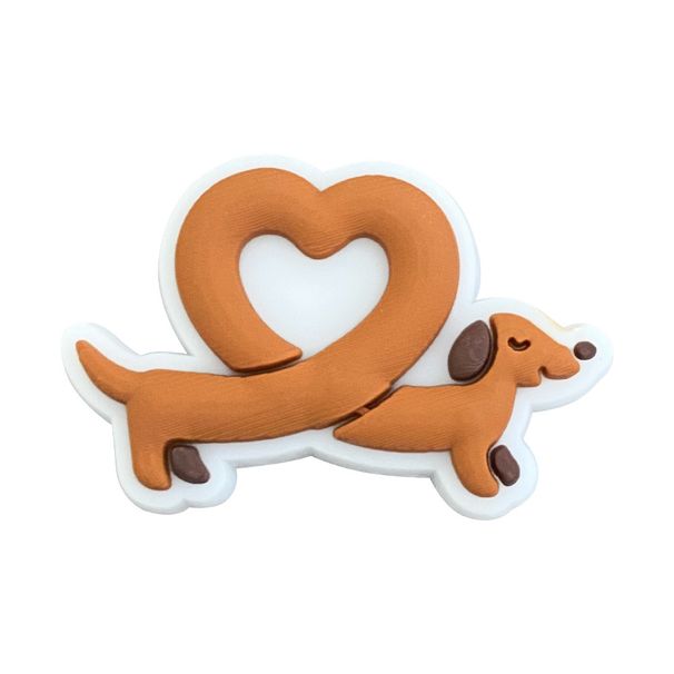 Cute Dog Series Cartoon Shoes Flower Shoe Buckle Soft Rubber PVC Shoe Accessories Accessories Slippers Sandals Accessories_vogvips.com