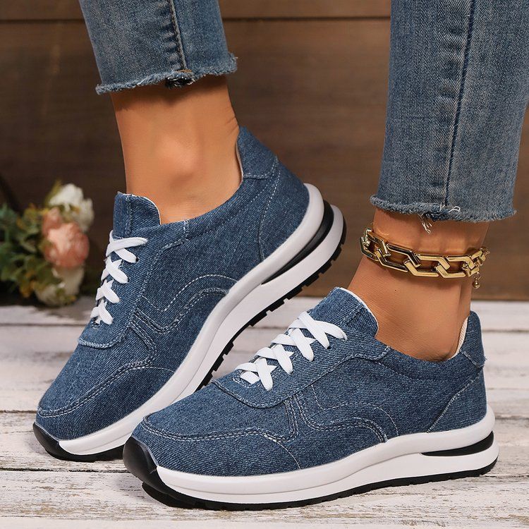 Women's Shoes Casual Large Size Strappy Fashion Women's Shoes Autumn New Style Women's Outdoor Comfortable Soft Sole Single Shoes Women's Spot_vogvips.com