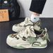 Men's Casual Sneakers With Thick Sole, Breathable Round-Toe Fashion Shoes For Daily Wear And Sports Thick Soled Fashion Shoes_vogvips.com