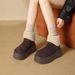 Niche Simple Thick-Soled Height-Increasing Snow 2025 Autumn Winter New Versatile Comfortable Fleece-Lined_vogvips.com