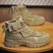 European Warm Series Men's Martin Autumn New High-top Work Korean Style Versatile Thick-soled British Ankle Boots Trendy Shoes_vogvips.com