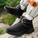 Winter Cotton Shoes, Men's Warm Snow Boots, Outdoor Hiking And Mountaineering Shoes, Cold Resistant Winter Boots_vogvips.com