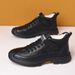New Leather Spring Men's Shoes High-top Men's Heightening Tooling Martin Boots_vogvips.com