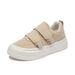 Velcro Little White Shoes Female Students Platform Heightening Shoes Board Shoes Casual Shoes_vogvips.com