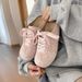 Retro Boken Shoes With Toe Caps And Half Slippers For Women's Outdoor Wear, Spring 2025 New Versatile And Lazy Boken One Foot Shoes_vogvips.com