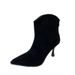 F868-2 Suede Pointed Pleated Slouch For Women 2025 Autumn Winter New Detachable Two-Way Wear Thin High Heel Short Boots_vogvips.com