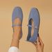 Women's Soft Flat Mary Jane Shoes - Lightweight Slip-On Casual Pumps For Daily Wear & Korean Style Outfits_vogvips.com
