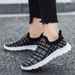 Men's In Large Size, Men's And Women's Casual Single Fly Woven Mesh Surface, Breathable Couple Fashion Shoes, Sock_vogvips.com