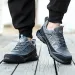 Men Summer Safety Work Shoes Smash Anti Puncture Steel Toe Breathable Wear Resistant Scratch Proof Construction_vogvips.com