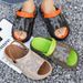 Men's Summer Slippers Outdoor Wear, Thick Sole Increased Height. They Are Anti Slip, Odor Proof, And Wear-resistant,_vogvips.com