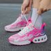 New Outdoor Breathable Mesh Sports Shoes For Women, Casual Shoes For Students, Lightweight Travel And Running Shoes_vogvips.com