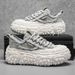 Men's 2025 Summer Hot-Selling Versatile Washed Denim Tire Thick Sole Height-Increasing Sports Casual Dad Shoes_vogvips.com