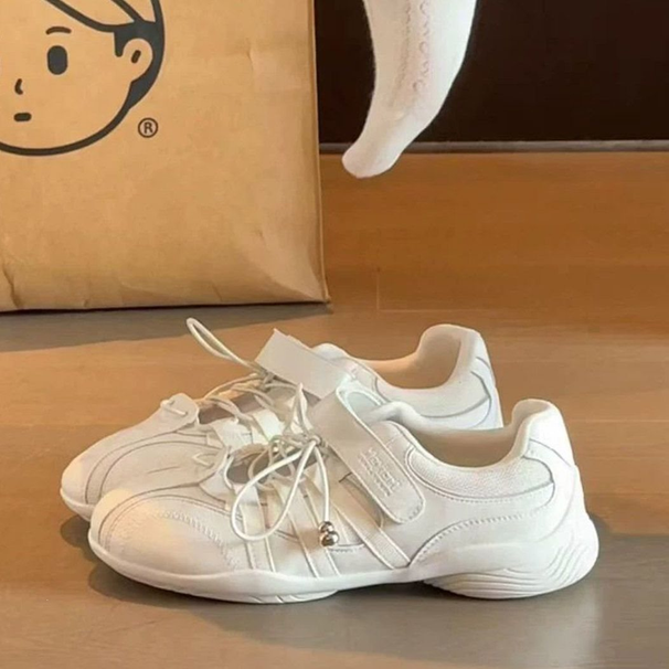 Ballet-style Sports Mary Jane Women, 2026 New Model, With Velcro Fastening, Breathable Versatile For Summer, German_vogvips.com