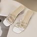New Transparent Rhinestone Sandals Women's Sense Everything Temperament Fashion Chunky Flip-flops_vogvips.com