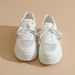 Breathable Mesh Thin Women's Shoes 2026 Summer New Versatile Comfortable Non-Tiring Thick-Soled Casual Sports White_vogvips.com
