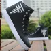 2024 New Mens Casual High Top Breathable Board Unique Printed Sports Outdoor Running Shoes_vogvips.com