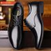 Leather shoes for men spring and autumn new men's business formal casual British office youth Groom's marriage_vogvips.com