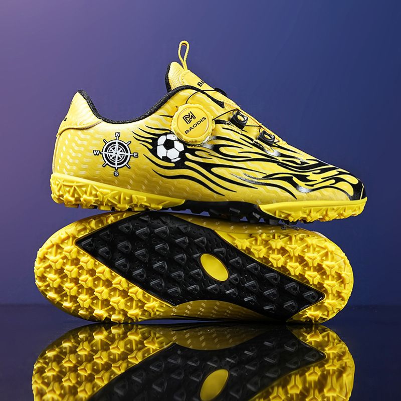 Soccer Sports Training Boys Studded Children's Elementary School Kids Shoes_vogvips.com