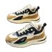 Men's Casual Sneakers For Running And Daily Wear, Lightweight Breathable Low-Top Shoes With PU Upper And Rubber Sole, Round Toe Design_vogvips.com