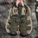 Big Size 49 50 Genuine Leather Men Beach Summer Casual Shoes Gladiator Sandals Anti-Collision Toe Sandalias_vogvips.com