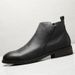 European Warm Series Trendy New Genuine Martin Men's High-top Leather Winter Plush Warm Short Boots_vogvips.com