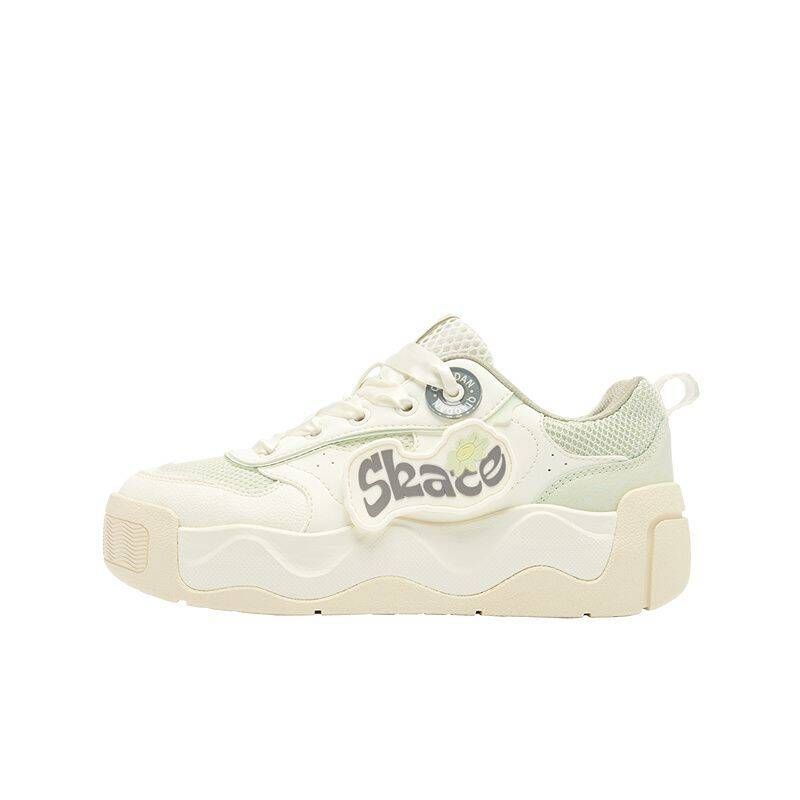 top Quality Cake Shoes|Jordan Mall's Same Style 2026 Spring New Women's Thick-Soled Height-Increasing Skateboard Casual Shoes_vogvips.com