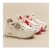 Hollow Cutout Platform Sneakers Women Lace Up Contrast Color Thick Wedge Sole Non Slip Casual Walking Dad Shoes_vogvips.com